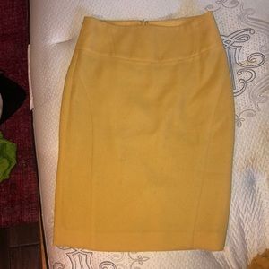 Knee length pencil skirt